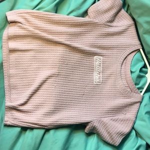 A holster crop top.